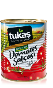 TUKAS TOMATO PASTE 830 GR TIN