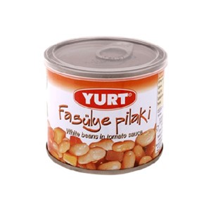 YURT COOKED WHITE BEANS 400 GR
