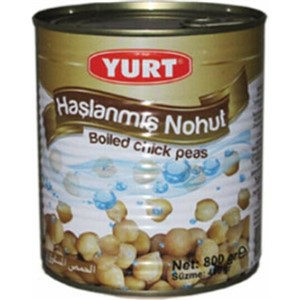 YURT BOILED CHICKPEA 800 GR