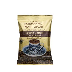 NURI TOPLAR TURKISH COFFEE 100 GR bag